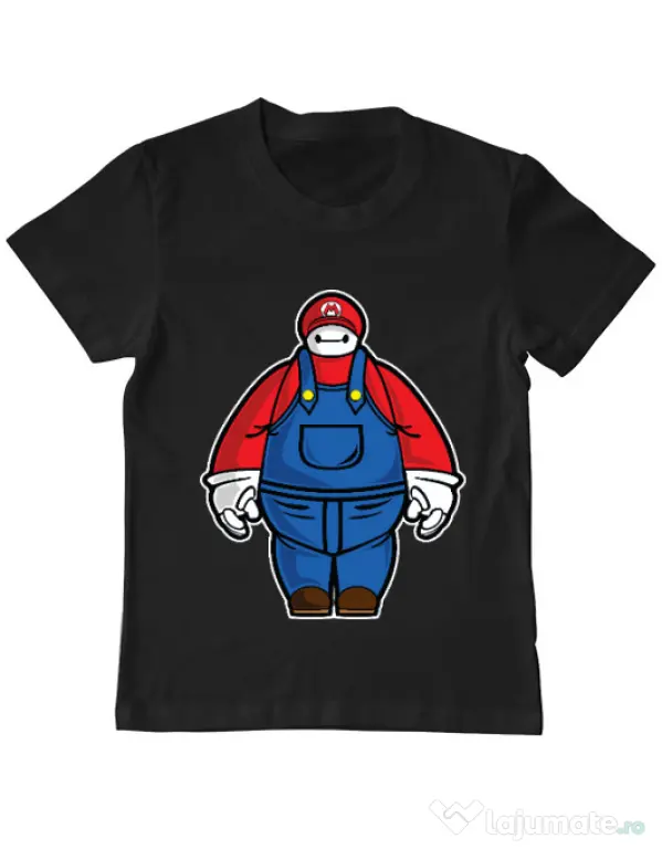 Tricou ADLER copil Baymario Negru