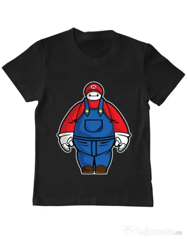Tricou ADLER copil Baymario Negru