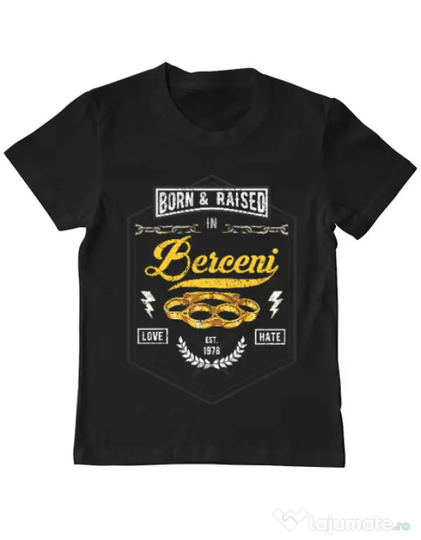 Tricou ADLER copil Berceni Negru