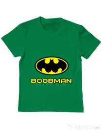 Tricou ADLER copil Boobman Verde mediu