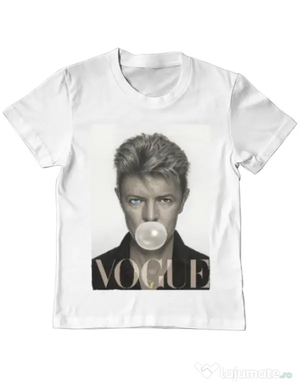 Tricou ADLER copil Bowie Alb