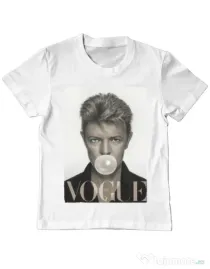 Tricou ADLER copil Bowie Alb