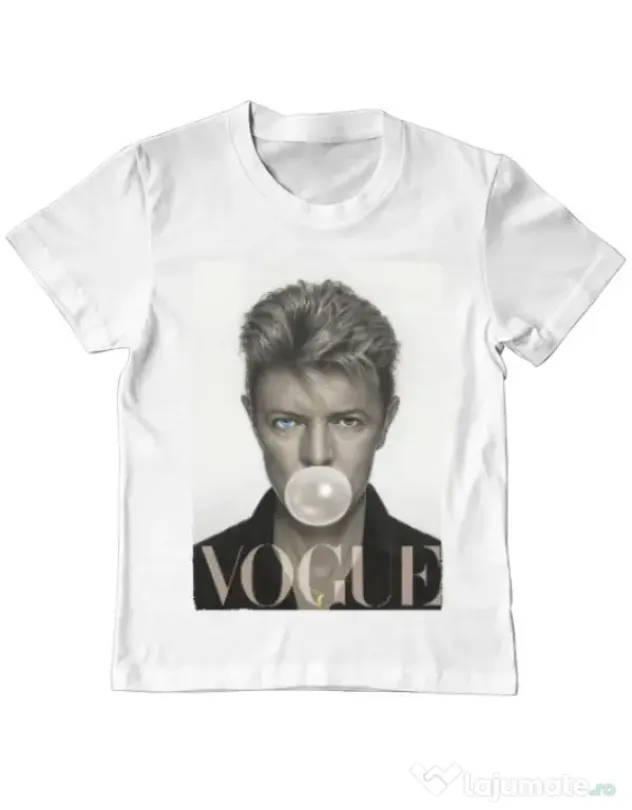 Tricou ADLER copil Bowie Alb