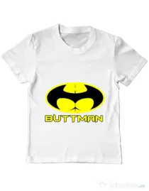 Tricou ADLER copil Buttman Alb
