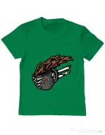 Tricou ADLER copil Coffee First Verde mediu