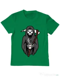 Tricou ADLER copil Coffee Reaper Verde mediu
