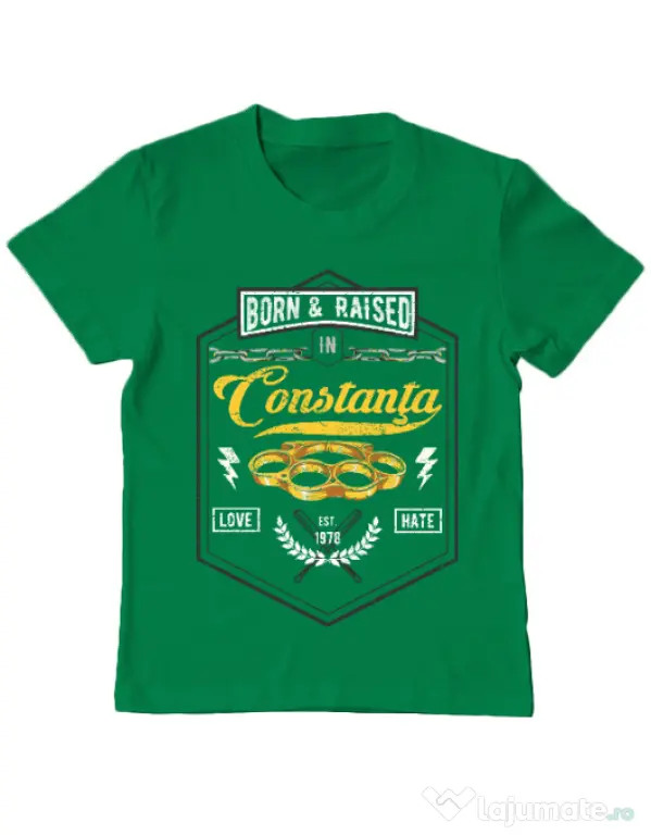 Tricou ADLER copil Constanta Verde mediu