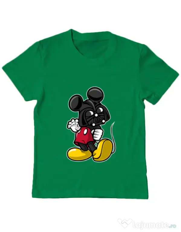 Tricou ADLER copil Darkmouse Verde mediu