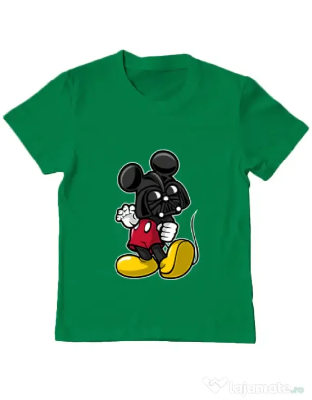 Tricou ADLER copil Darkmouse Verde mediu
