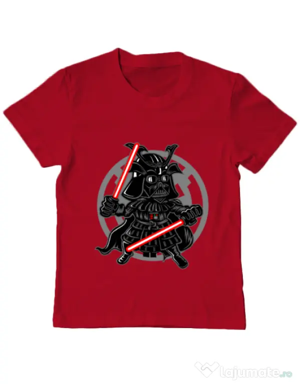 Tricou ADLER copil Darkside Samurai Rosu