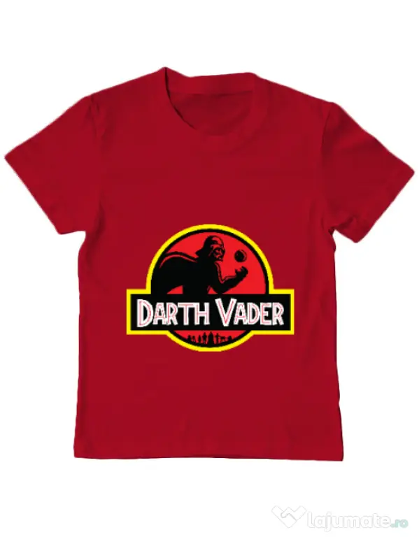 Tricou ADLER copil Darth Vader Rosu