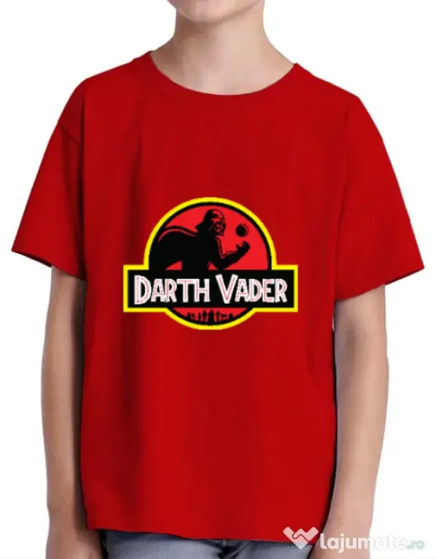 Tricou ADLER copil Darth Vader Rosu