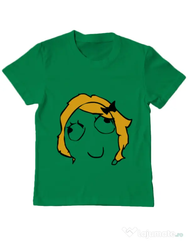 Tricou ADLER copil Derpina Verde mediu