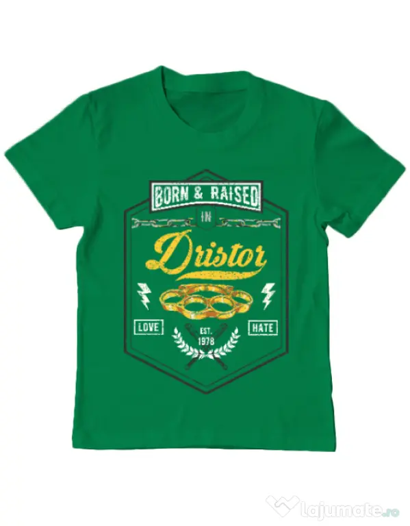 Tricou ADLER copil Dristor Verde mediu
