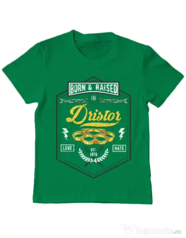 Tricou ADLER copil Dristor Verde mediu