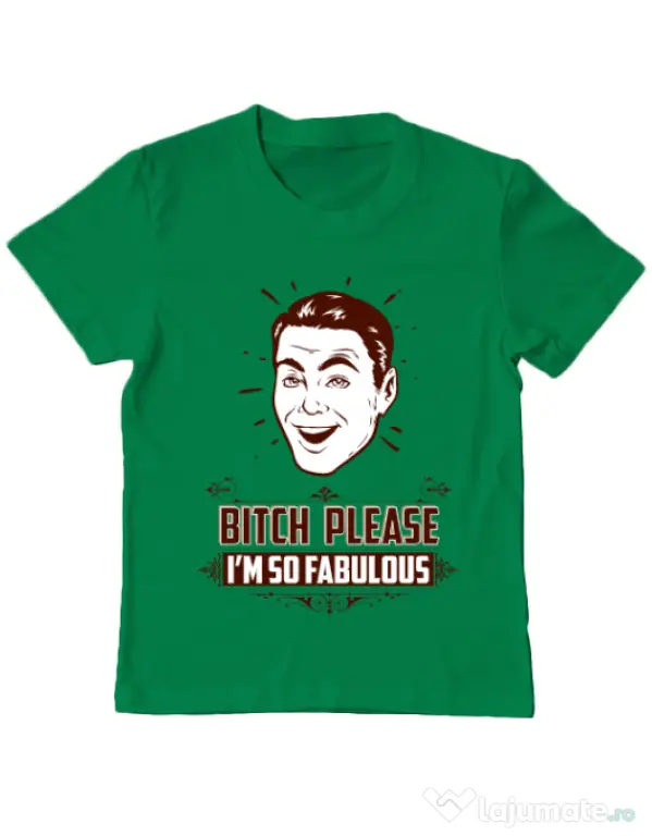Tricou ADLER copil Fabulous Verde mediu