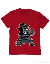 Tricou ADLER copil Fighting Vendetta Rosu