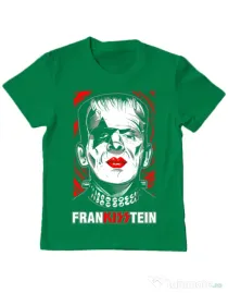 Tricou ADLER copil FRANKISSTEIN Verde mediu