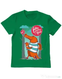 Tricou ADLER copil Haters gonna hate Verde mediu