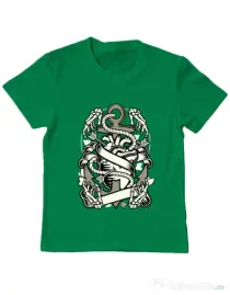 Tricou ADLER copil Heart and Anchor Verde mediu