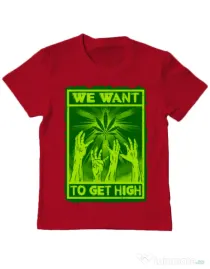 Tricou ADLER copil High zombies Rosu
