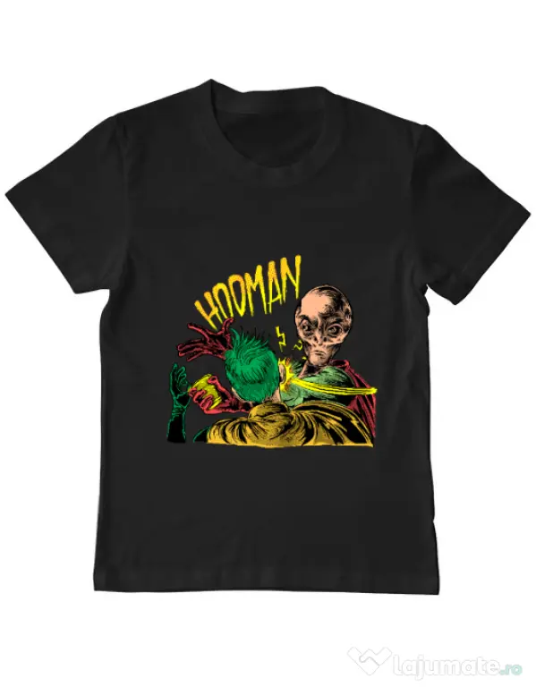 Tricou ADLER copil Hooman Negru