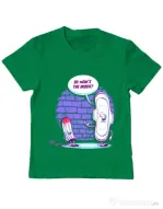 Tricou ADLER copil How is the inside Verde mediu