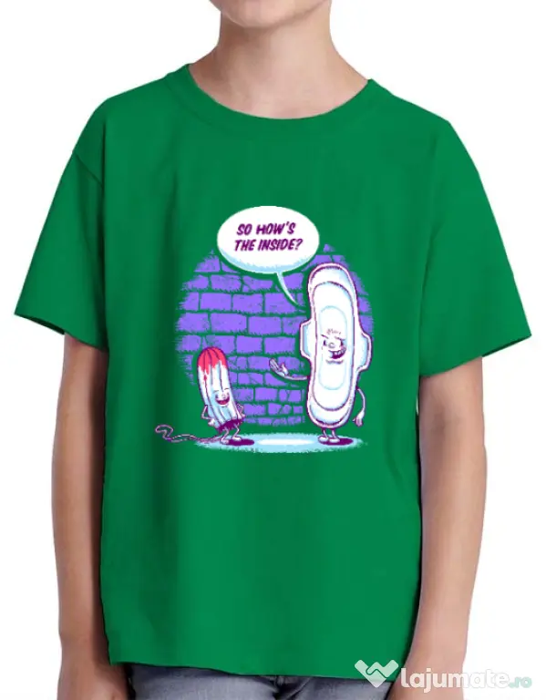 Tricou ADLER copil How is the inside Verde mediu