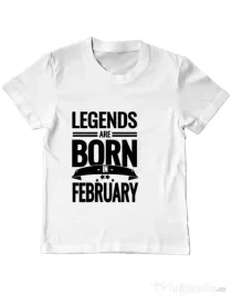 Tricou ADLER copil Legends Alb