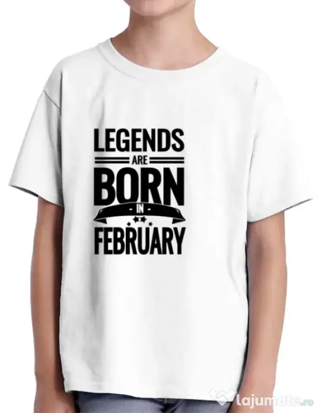 Tricou ADLER copil Legends Alb