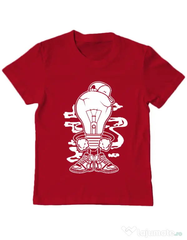 Tricou ADLER copil Light Boy Rosu