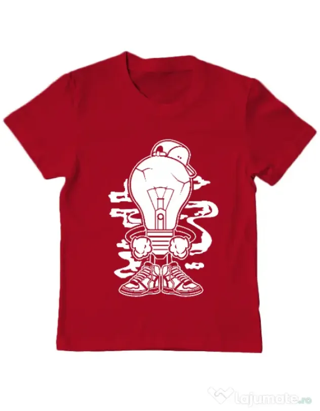 Tricou ADLER copil Light Boy Rosu