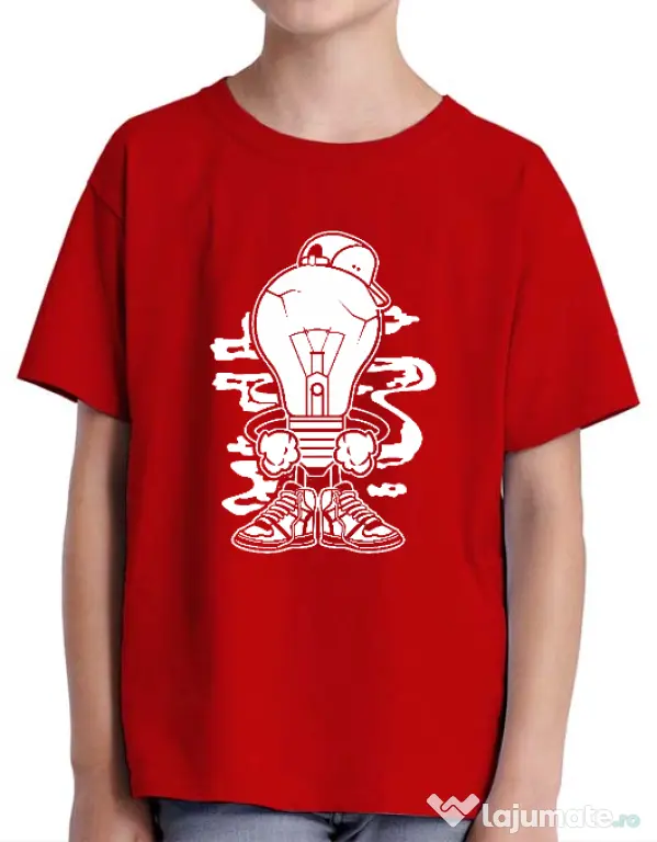 Tricou ADLER copil Light Boy Rosu