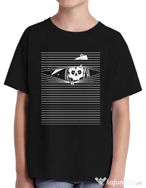 Tricou ADLER copil Lurk Negru