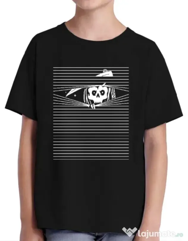 Tricou ADLER copil Lurk Negru