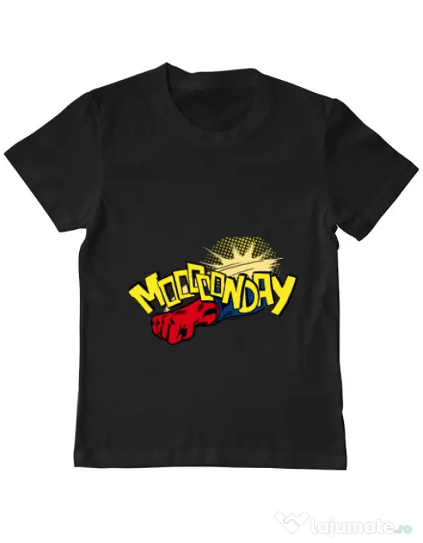 Tricou ADLER copil Mooonday Negru