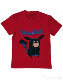Tricou ADLER copil Pokebat Rosu