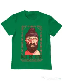 Tricou ADLER copil Pui de dac Verde mediu