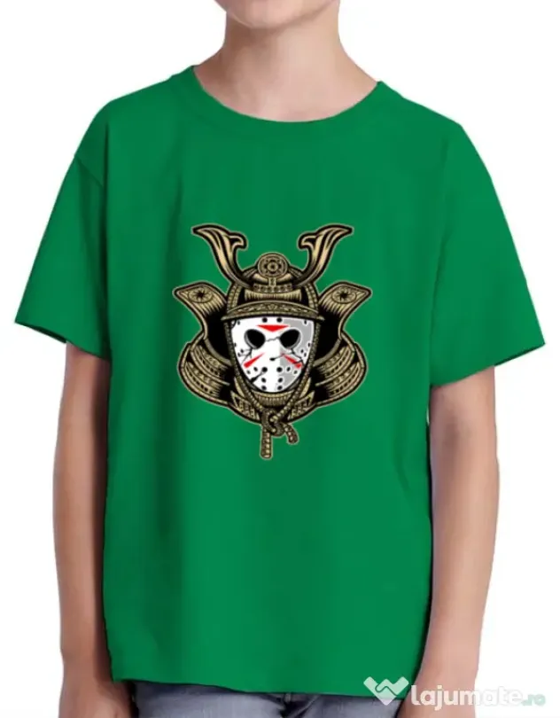 Tricou ADLER copil Samurai Jason Verde mediu