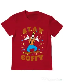 Tricou ADLER copil Stay Goofy Rosu