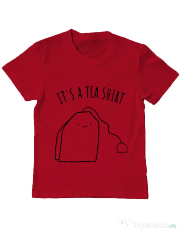 Tricou ADLER copil Tea shirt Rosu