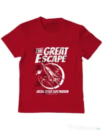 Tricou ADLER copil The Great Escape Rosu
