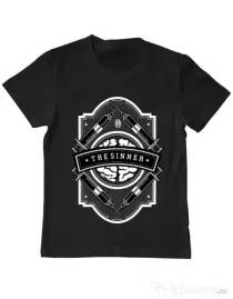 Tricou ADLER copil The Sinner Negru