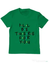 Tricou ADLER copil There for you Verde mediu