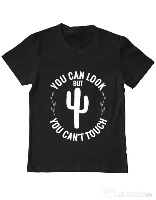 Tricou ADLER copil You can’t touch Negru