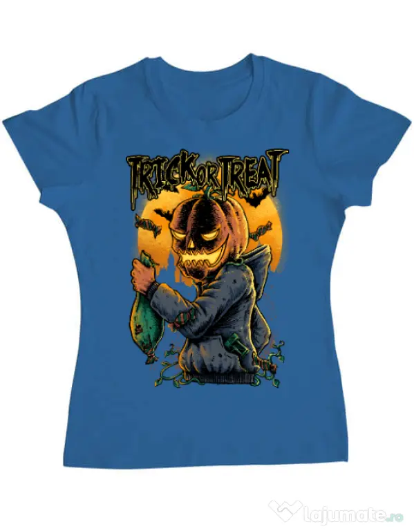Tricou ADLER dama Candy hunter Albastru azuriu
