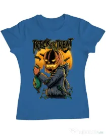 Tricou ADLER dama Candy hunter Albastru azuriu