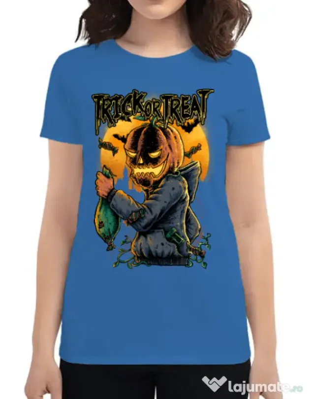 Tricou ADLER dama Candy hunter Albastru azuriu