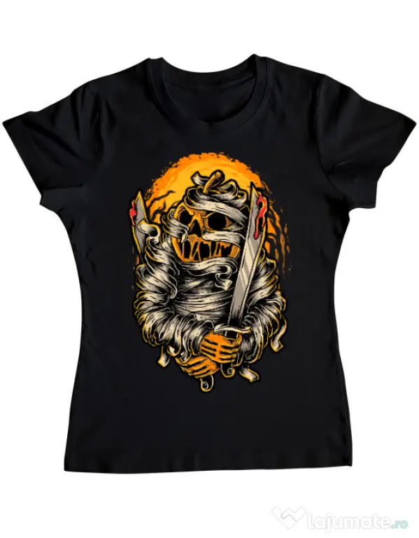 Tricou ADLER dama Mumpkin Negru