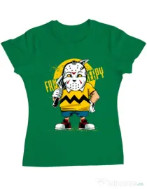Tricou ADLER dama Bad boy Verde mediu